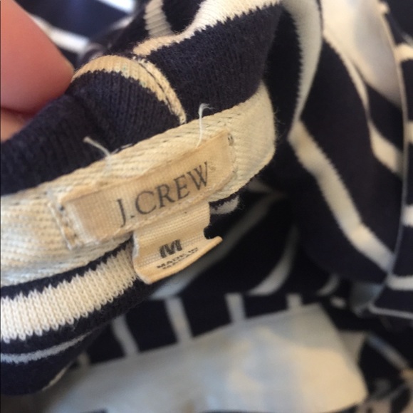 J Crew striped button up hoodie - Picture 5 of 5